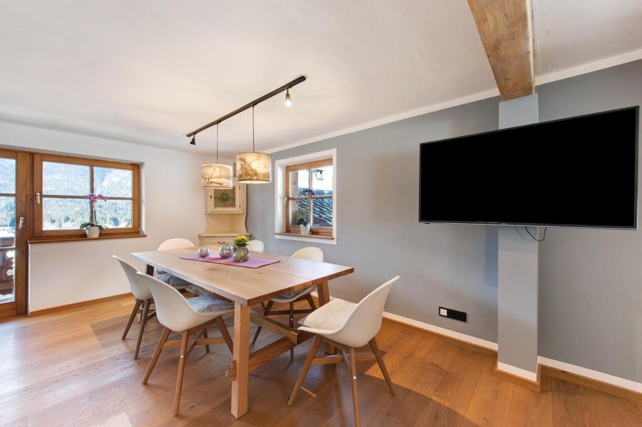 Ferienwohnung Riesserbaur Garmisch-Partenkirchen Dış mekan fotoğraf