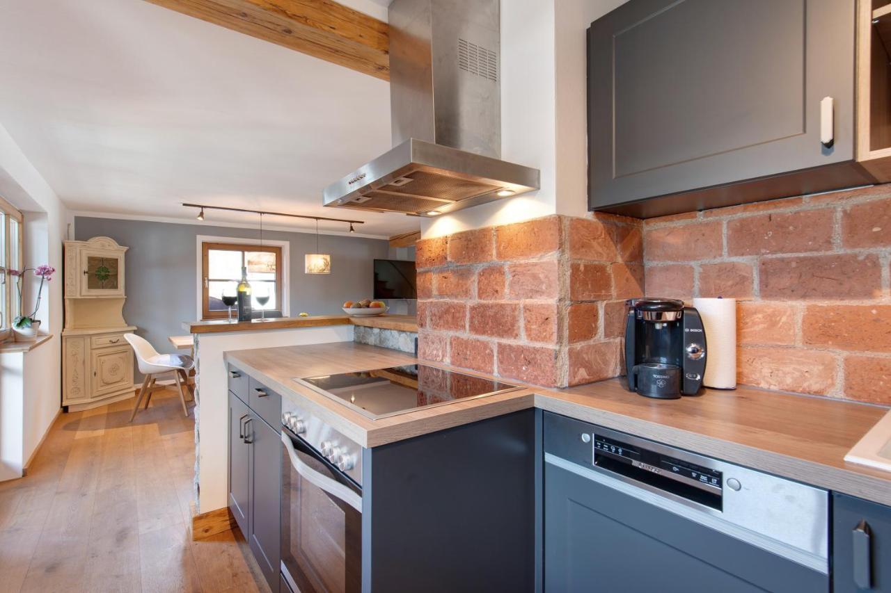 Ferienwohnung Riesserbaur Garmisch-Partenkirchen Dış mekan fotoğraf