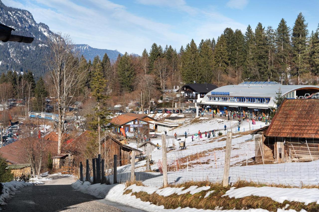 Ferienwohnung Riesserbaur Garmisch-Partenkirchen Dış mekan fotoğraf