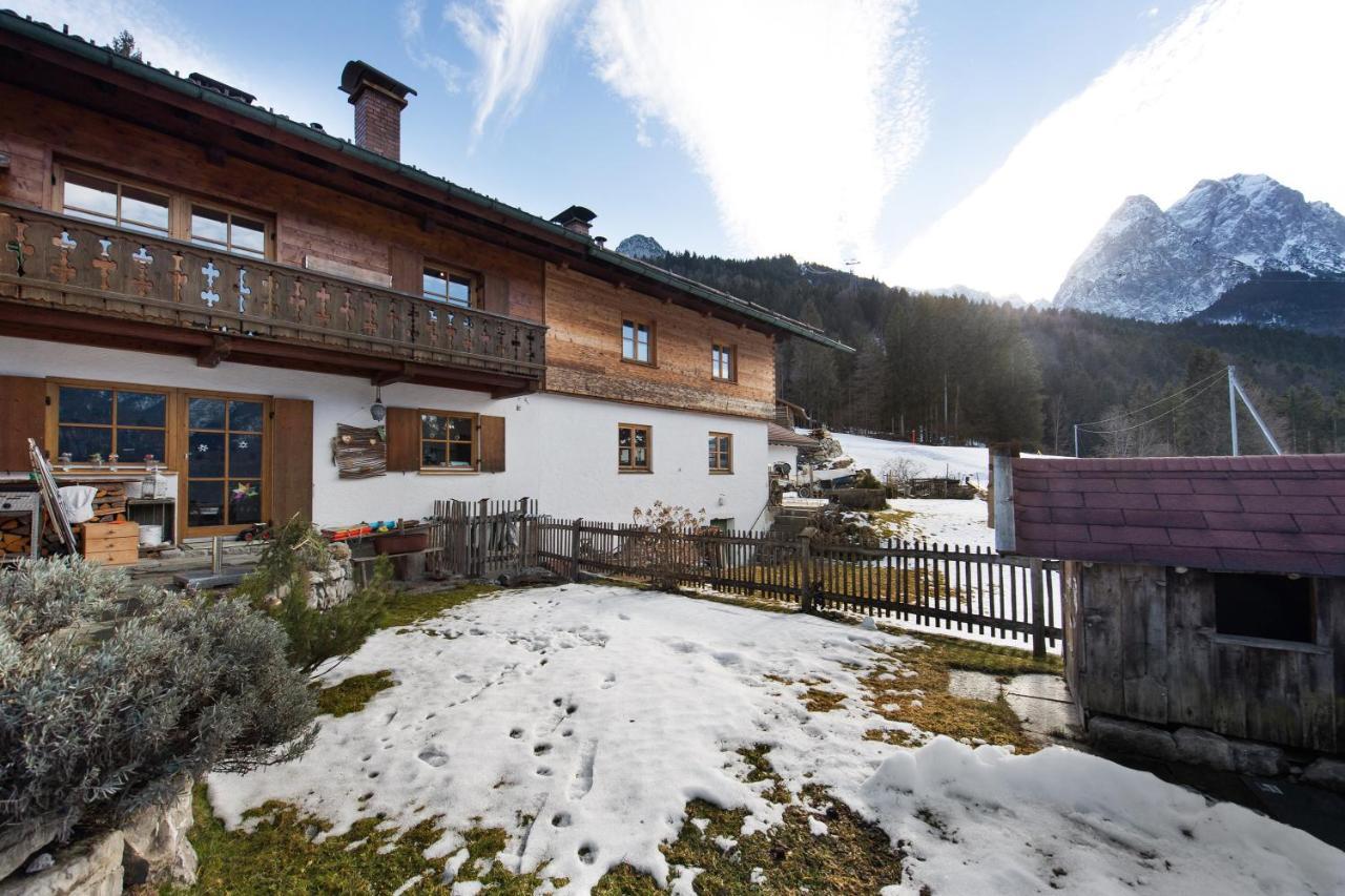 Ferienwohnung Riesserbaur Garmisch-Partenkirchen Dış mekan fotoğraf