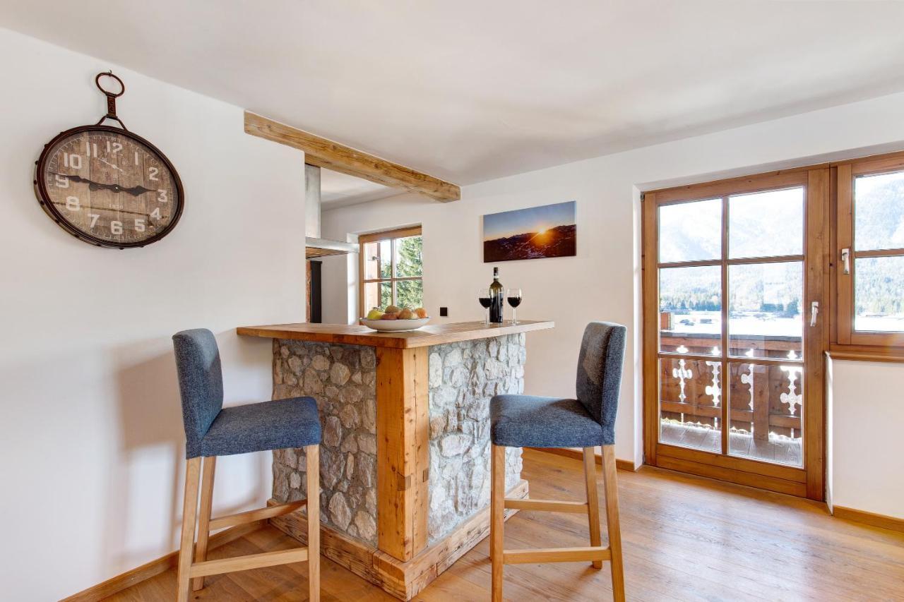 Ferienwohnung Riesserbaur Garmisch-Partenkirchen Dış mekan fotoğraf